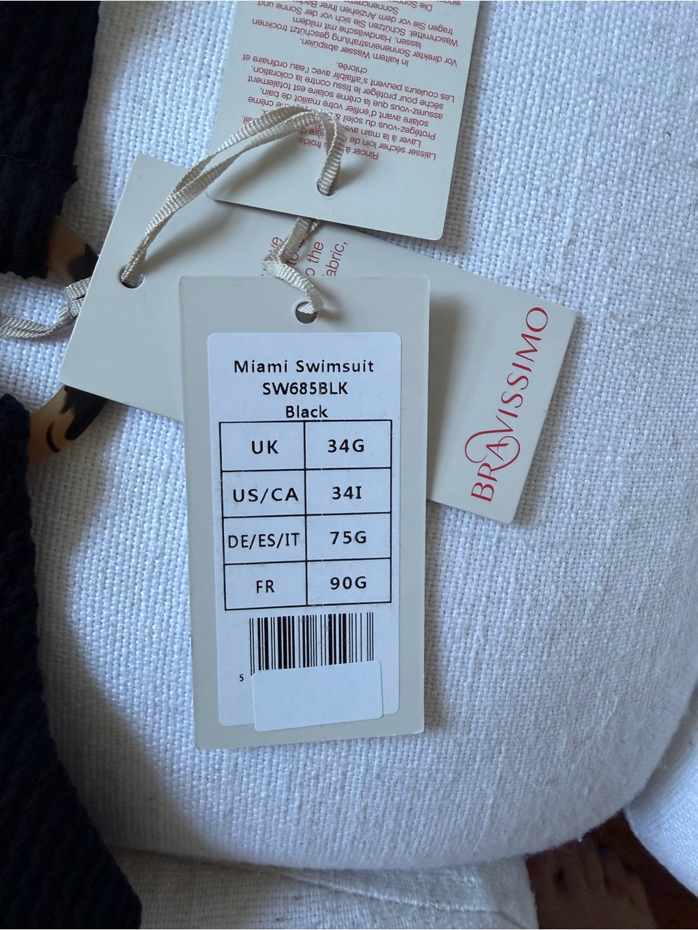 NWT Bravissimo Miami One-Piece Swimsuit UK 34G / US 34I - Picture 7 of 7